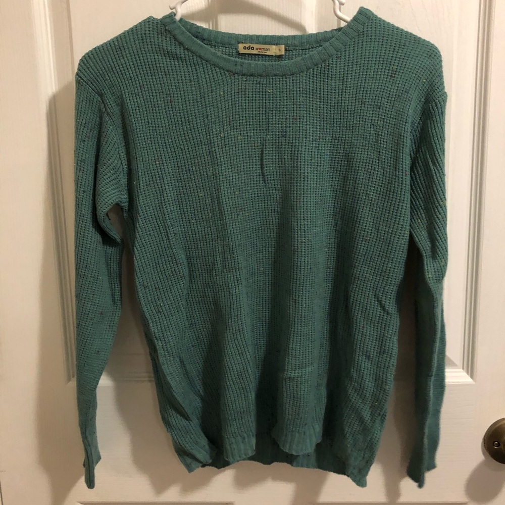 Green Knit Sweater